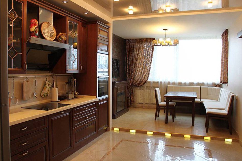 Дизайн интерьера квартиры в классическом стиле Сергиев Посад